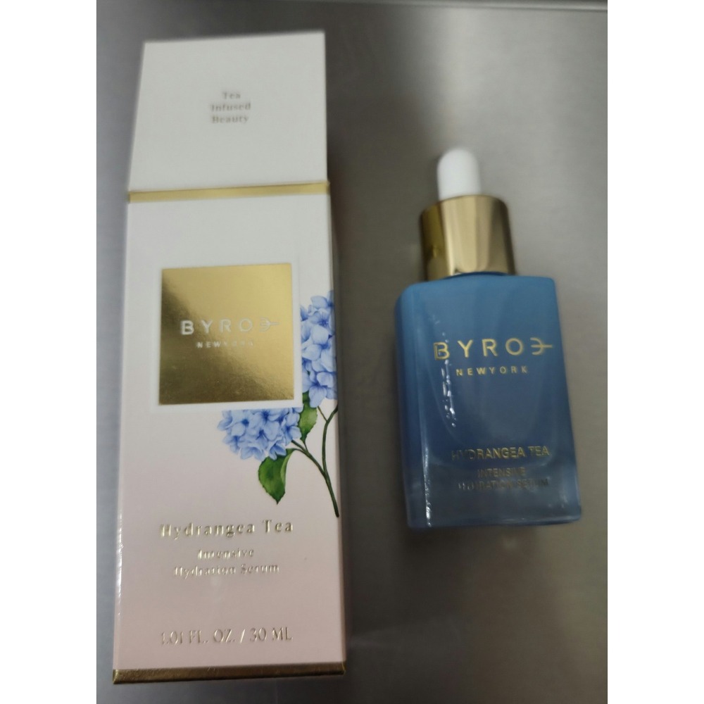 BYROE Hydrangea Tea Intensive Hydration Serum Full Size 1oz‎ (30ml) NIB